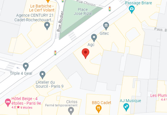 Plan d'accès