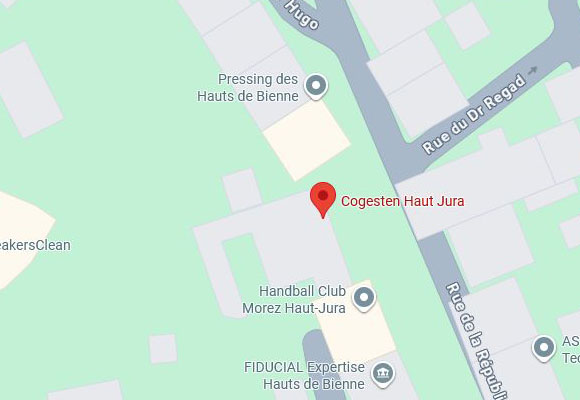 Plan d'acc&egrave;s Morez