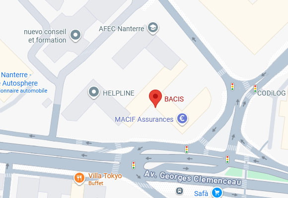 Plan d'acc&egrave;s
