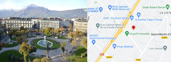 Plan Saint-Martin-d'H&egrave;res