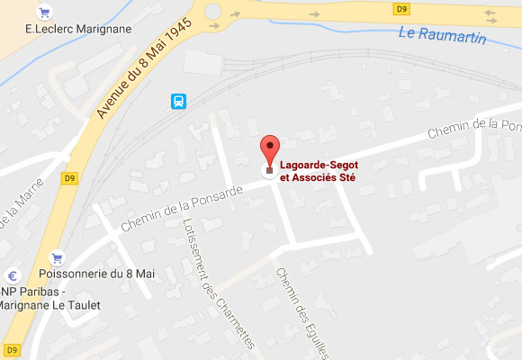 Plan d’accès Marignane