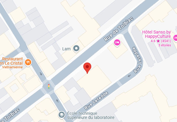 Plan d'accès Paris
