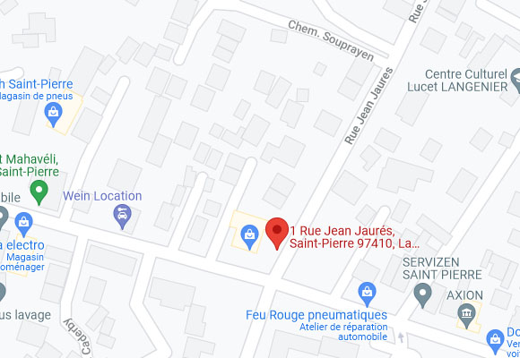 Plan d'accès Saint-Pierre