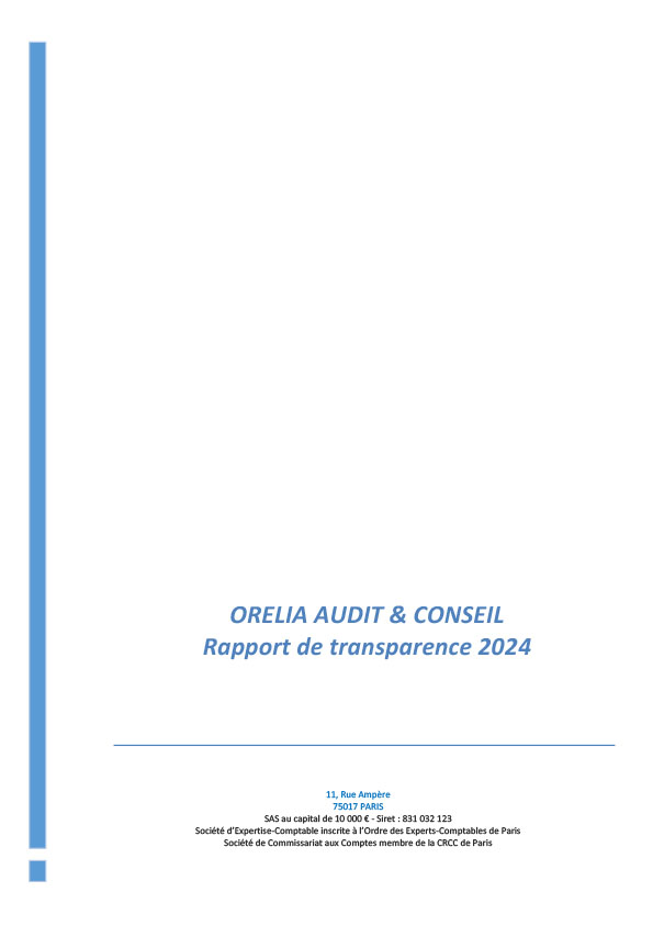 Rapport de transparence 2024