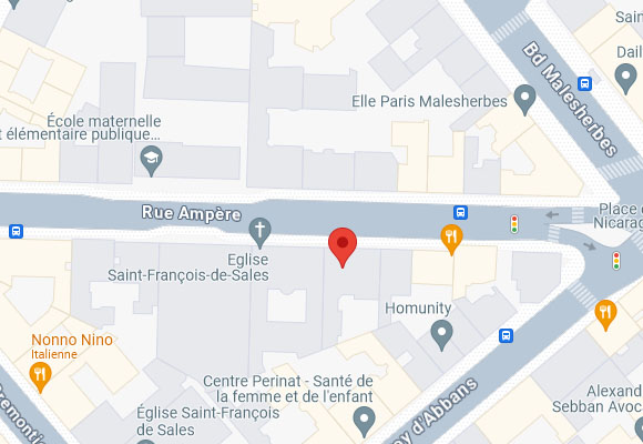 Plan d'acc&egrave;s